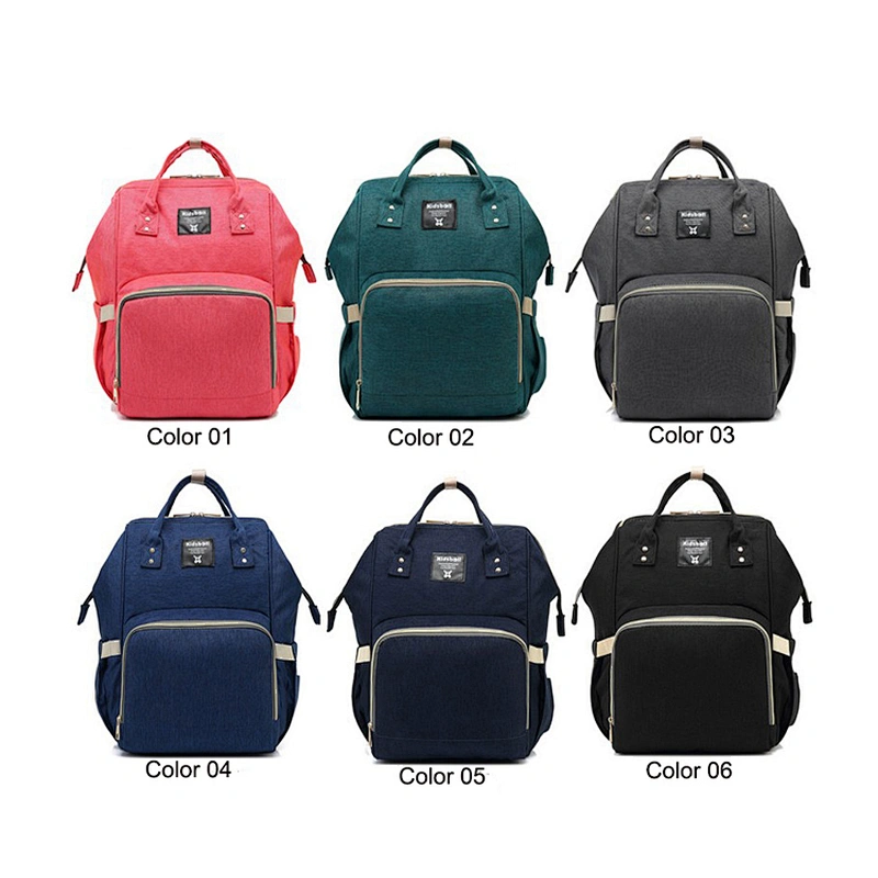 NEW custom diaper bag materity backpack kids clothing Bag Canvas cotton material High quality