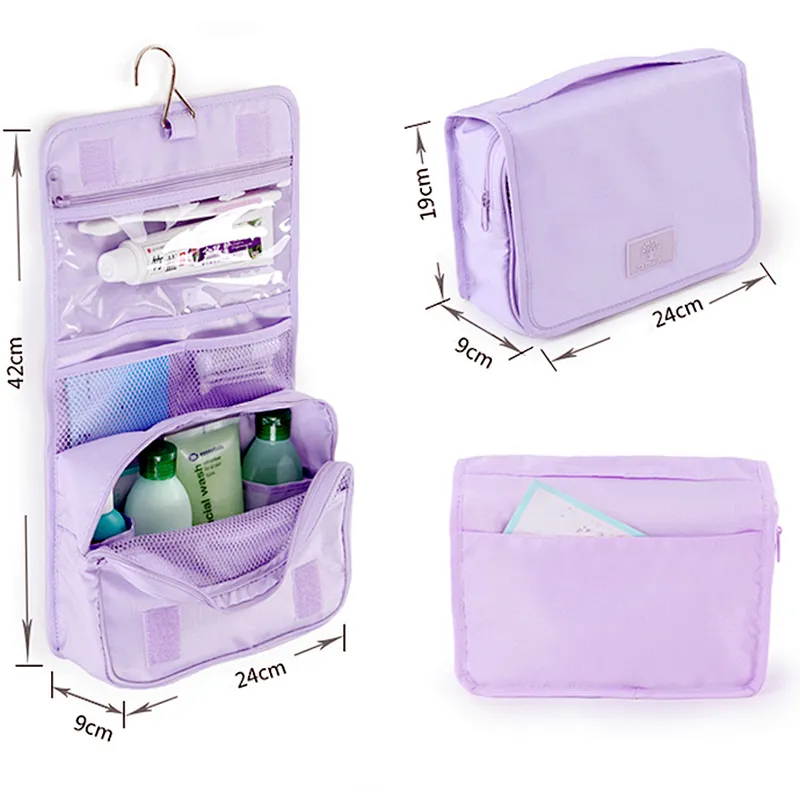 Fancy folding hanging private label hotel toiletry kit kids tens toiletry bags