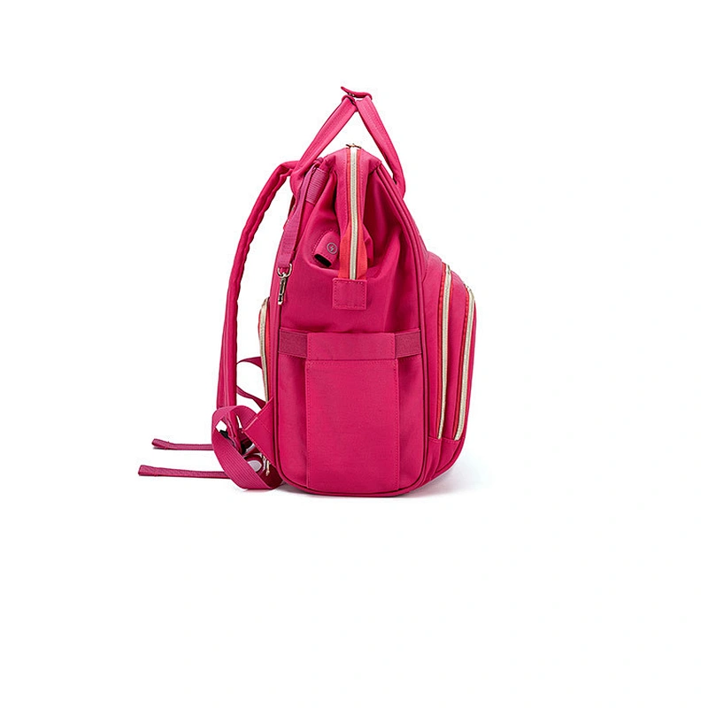 Multi-function large capacity USB port leisure mum & baby bag for travel or camping