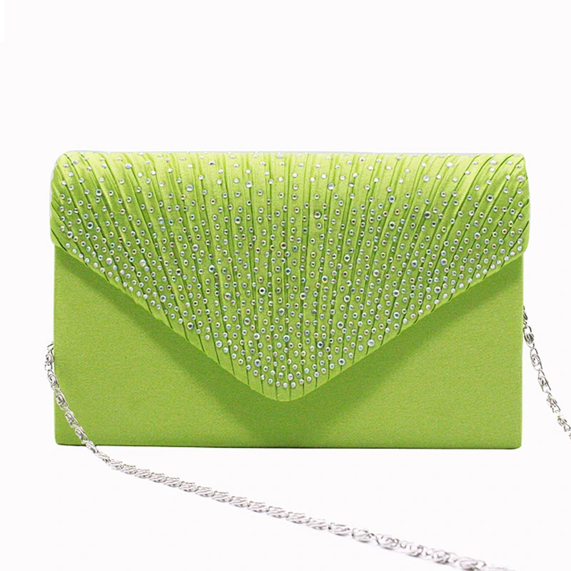 2020 Amazon top sellers fashion classic simple diamond encrusted envelope bag for party