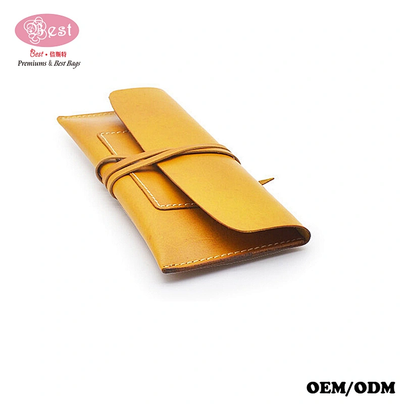 Popular Selling Handmade Leather Wallets Slim Vintage Leather Wallet