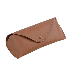 High-end Handmade Glasses Cases Custom PU Leather Glasses Bags