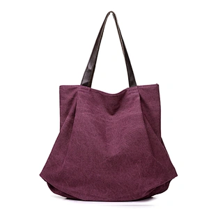 2020 new design practical elegent stylish handbag canvas for shopping