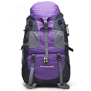 Outdoor Travel Waterproof Mountaineering Hiking Climbing Backpacks 50L
