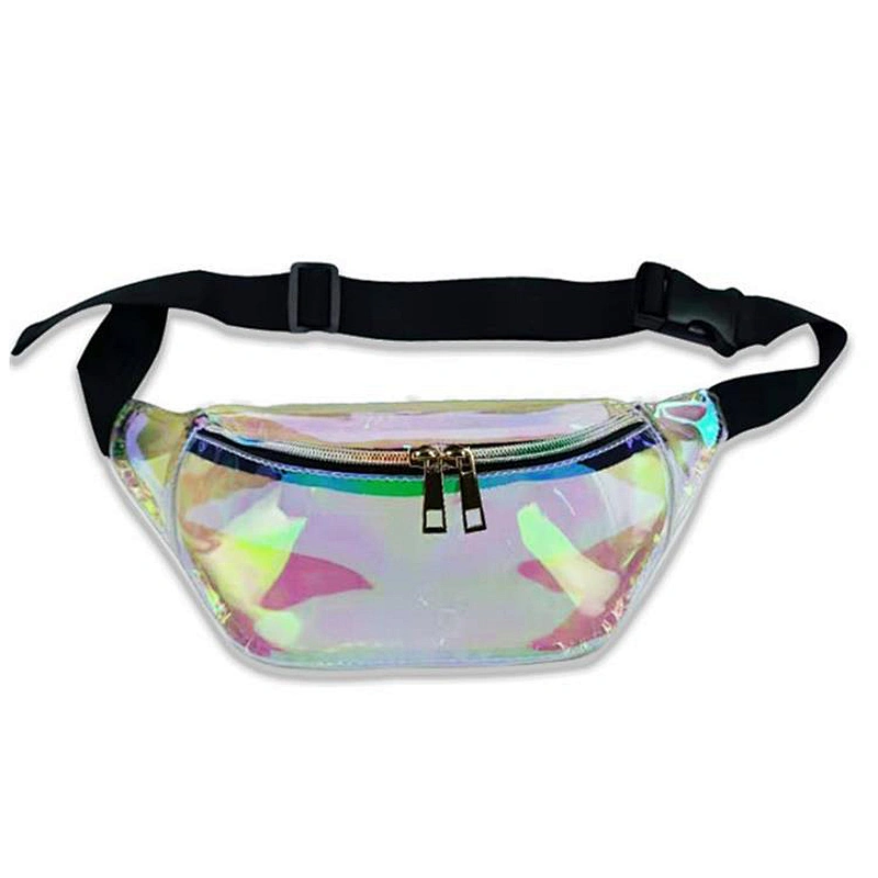 New design double layer cosmetic bag clear with handle custom organizer Zipper