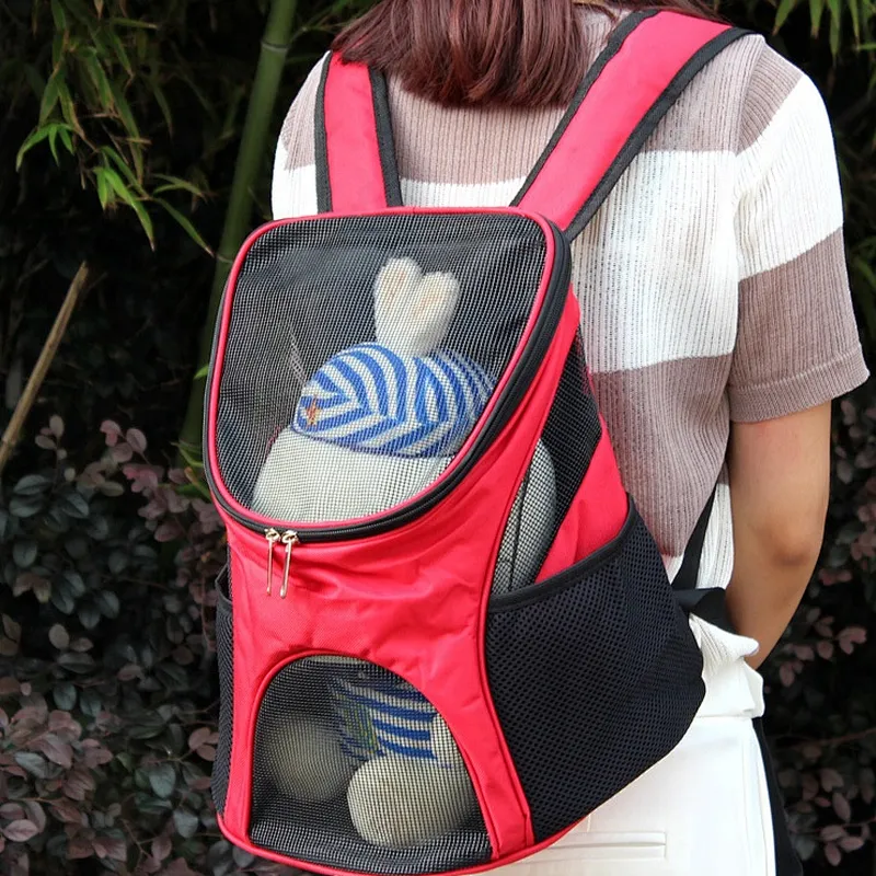 Travel oxford cloth puppy bag carrier pet dog back pack cat backpack for dog cat
