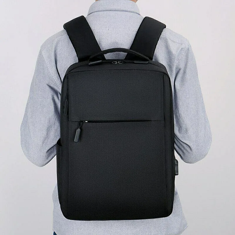 Anti-theft USB Charge Laptop Bag Waterproof Laptop Backpack Schoolbag Travel Bag