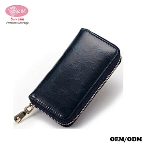 Drop Shipping Holidays Gift Vintage Real Leather Car Key Holder Wallet