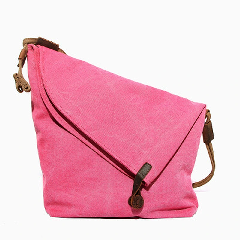 Vintage Canvas Messenger Bag , Canvas Shoulder Bag , Foldable Canvas Bag For Women