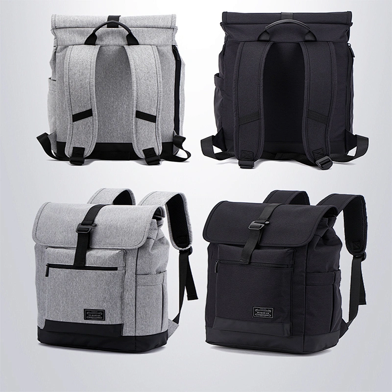 2020 new leisure practical fashion waterproof men' laptop backpack with USB anti-theft design  for working