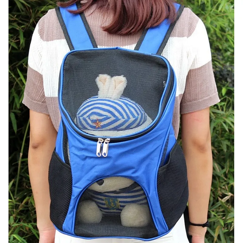 Travel oxford cloth puppy bag carrier pet dog back pack cat backpack for dog cat