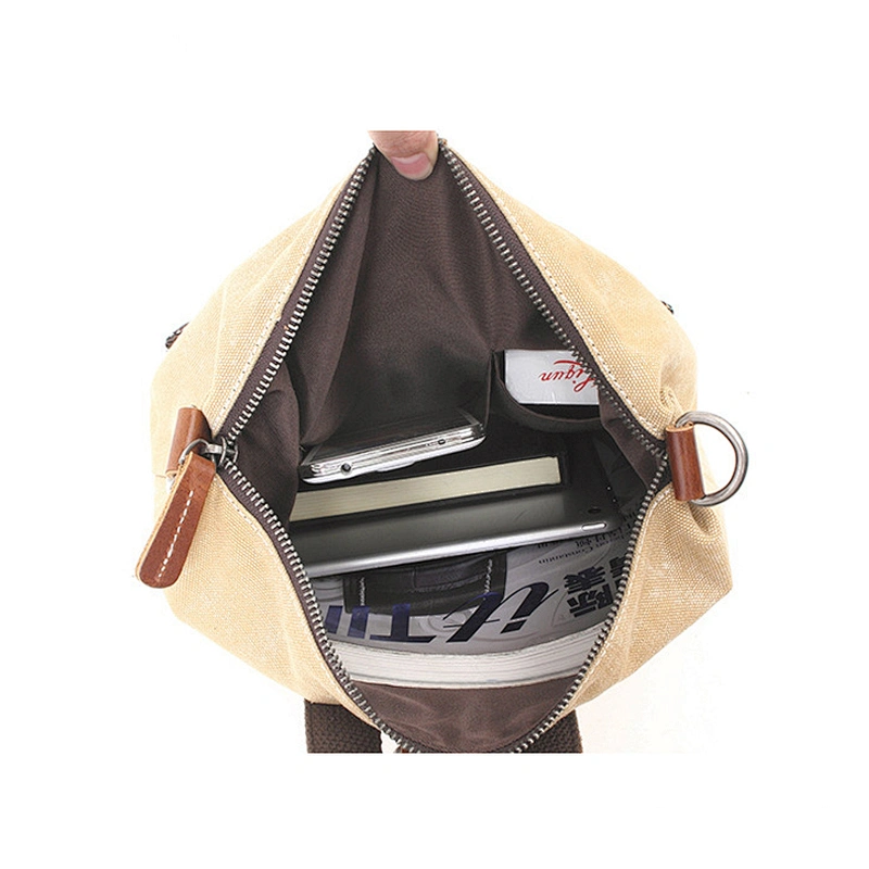 Ethnic Style Canvas Backpack Casual School Book Bag Sports Daypack Rucksack