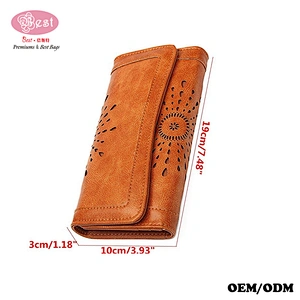 Women's Lady Leather Wallet Purse Credit Card Clutch Holder Long Wallets