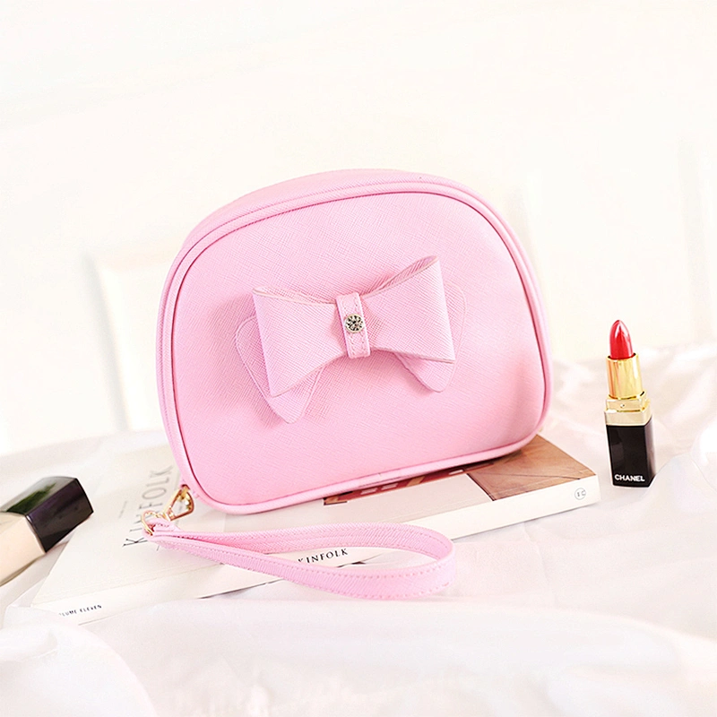 Designer new sublimation eco beauty women's pink toiletry cosmetic pouch bag