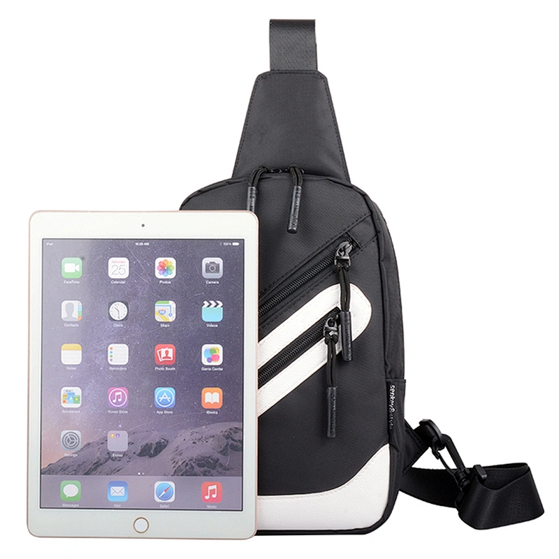 Teenagers nylon messenger bag usb satchel small crossbody bag