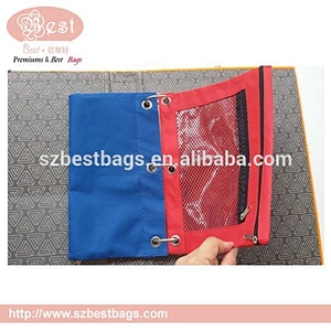 3-ring pencil pouch , binder pencil pouch wholesale