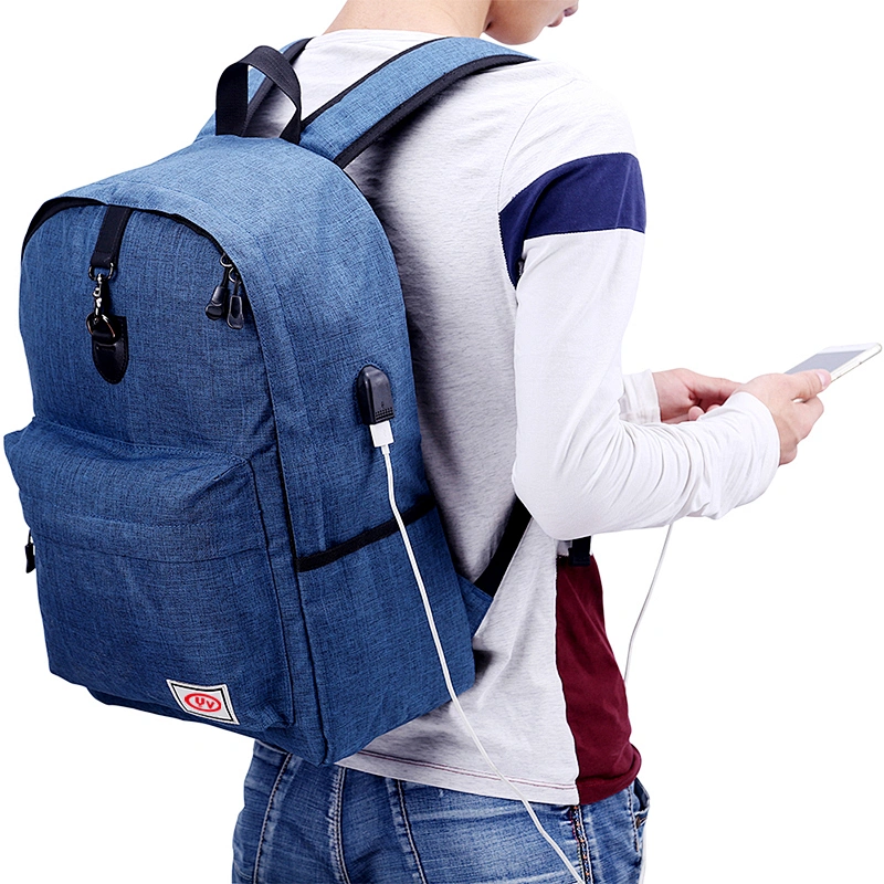 College Students Book Bag laptop backpack anti theft 2019 mouse computer anello USB backpack