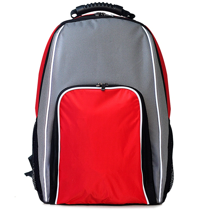 Custom hiking cooler sling backpack inner cool lunch bag with side bottle pocket