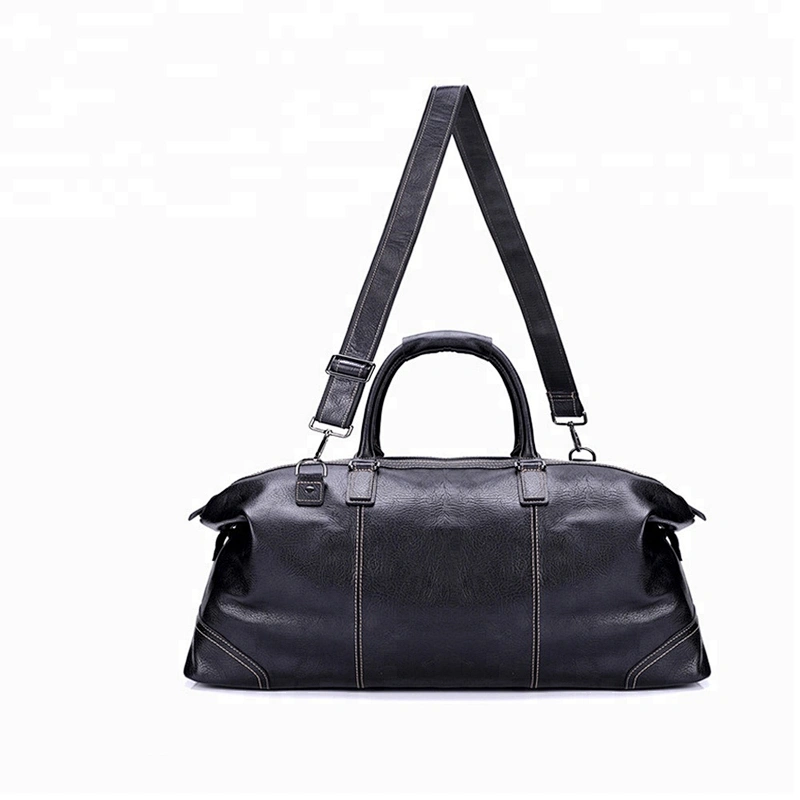 2019 New travel pouch High-end Real Leather Travel Luggage Bags Stylish Men's Duffle Bags