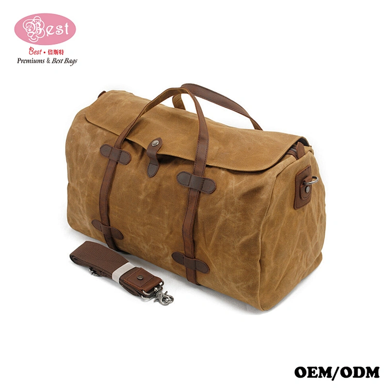 New Canvas Travel Bag Handbag High-capacity Luggage Tote Bag for Men