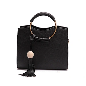 China Online Shopping Faddish Korean Style PU Leather Handbags for Women