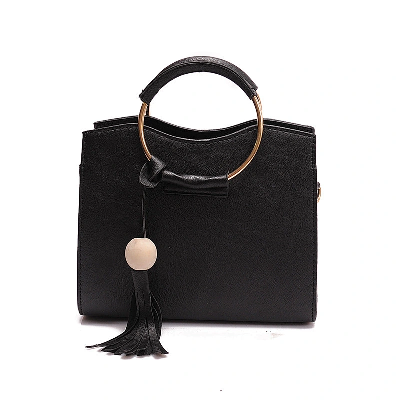 China Online Shopping Faddish Korean Style PU Leather Handbags for Women