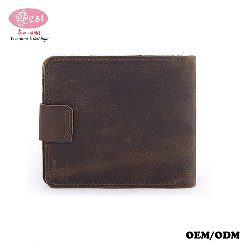 Wholesale Leather Purse Card Organizer Pouch Unisex Leather Wallets