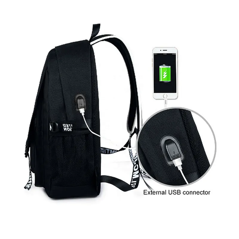 Premium school knapsack teens nylon custom school backpack for middle school