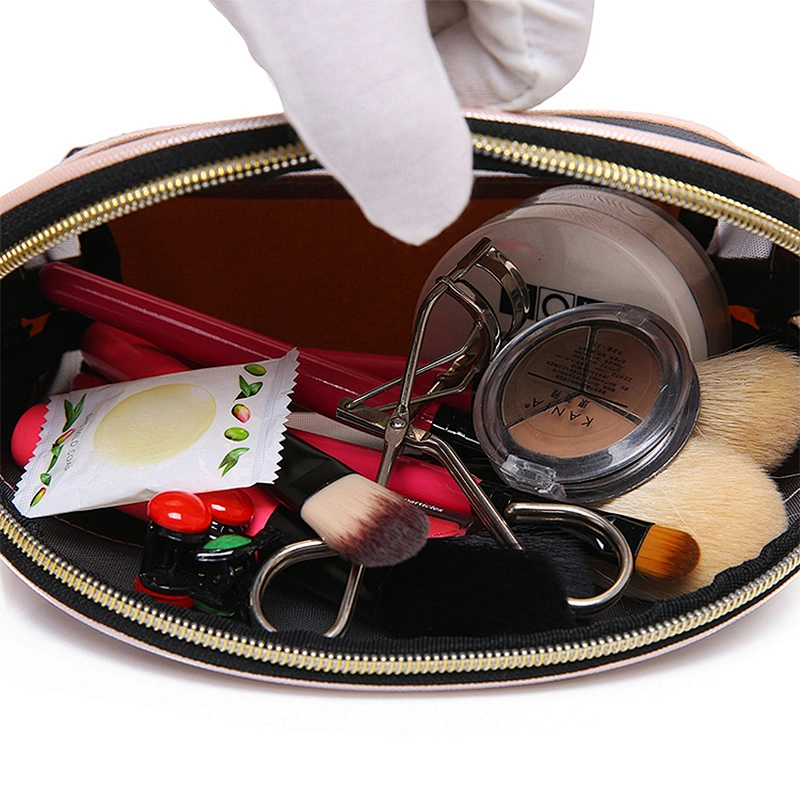 OEM mini zip pouch make-up cosmetics make up purse kit pouch bag for cosmetic
