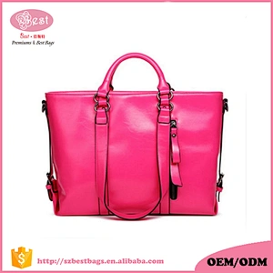China Supplier Latest model women leather handbag