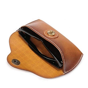 Customized microfiber glasses bag packaging paper eye leather PVC PU Genuine waterproof