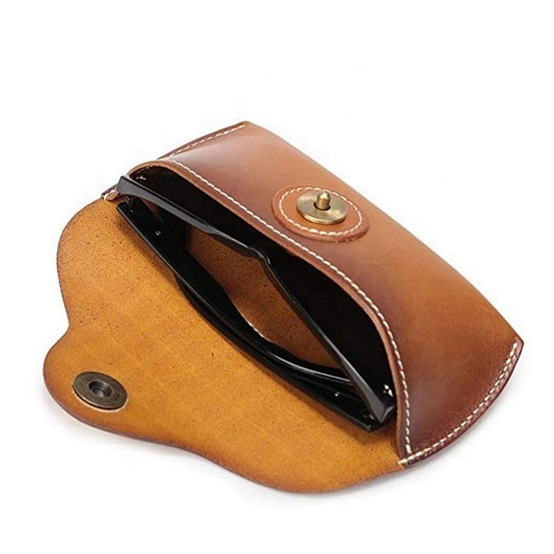 Customized microfiber glasses bag packaging paper eye leather PVC PU Genuine waterproof