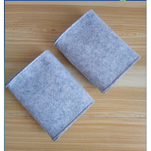 Felt Pouch Power Bank Storage Bag For Data Cable Mouse Travel Organizer