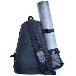One shoulder strap yoga bag sling backpack