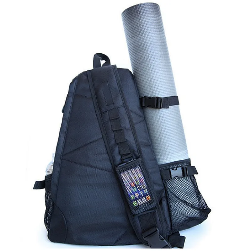 One shoulder strap yoga bag sling backpack