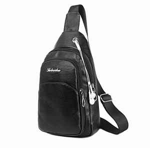 Custom college boys waterproof cross body single wide strap shoulder bag