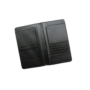 custom safe RFID blocking leather passport holder passport wallet
