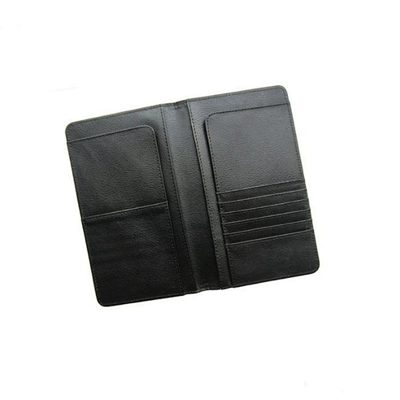 custom safe RFID blocking leather passport holder passport wallet