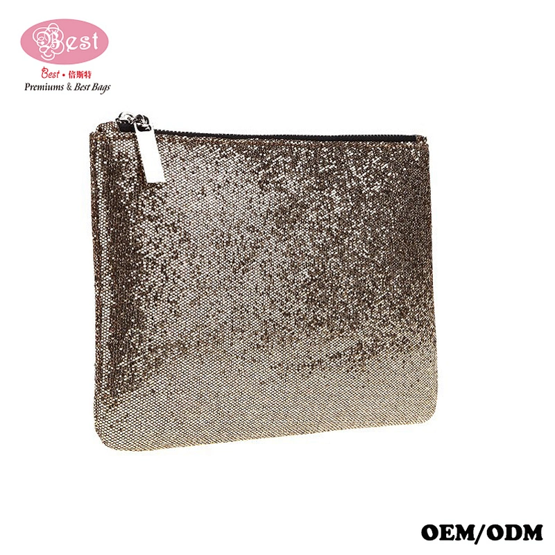 Sequins wallet women leather Evening Bag