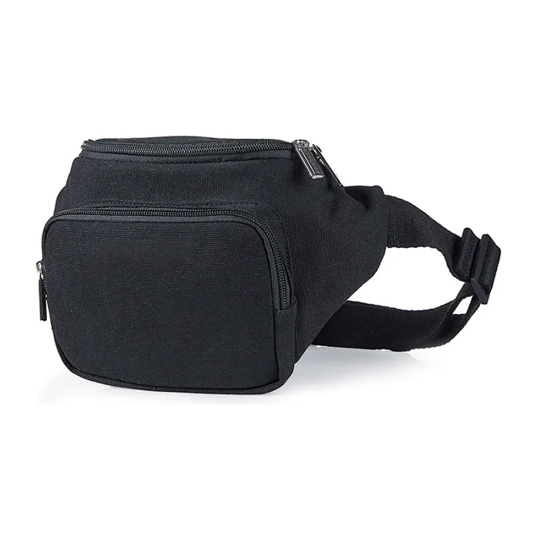 Customized multi-pocket outdoor waterproof running travel portable men's pockets sports bag waist belt waist bag