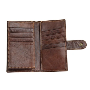 Hot Selling Fashionable Design High Quality Leather Wallet for Men