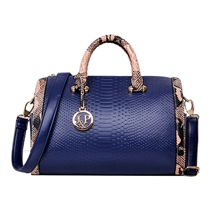 wholesales stylish elegant classic serpentine Boston bag for women for shopping or office