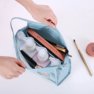 Simple Fashion Make Up Bag Organizer Train Case for Women  More Storage than 3 Cosmetic Bags Make Up Cases Washing Bag