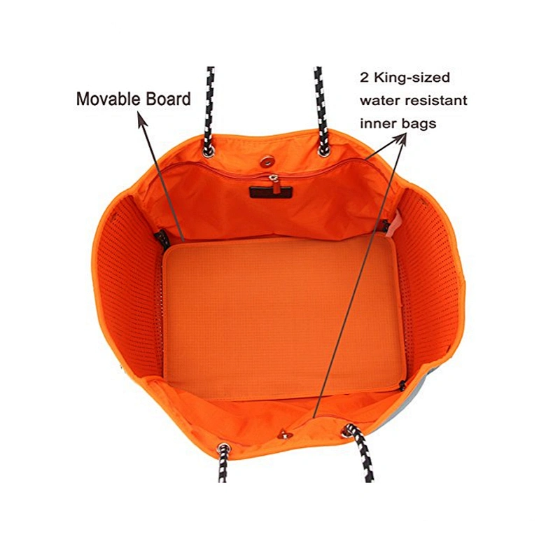 2018 Summer Beach Tote Bag Neoprene Shoulder Bags Multipurpose Beach Bags