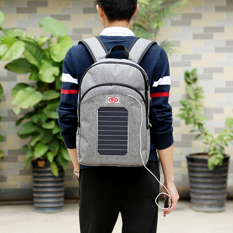 2019 College Students trending product camping tasche accesorios molle tactico militar Solar Power Backpack