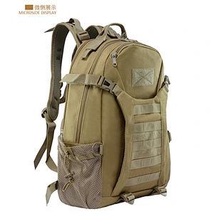 Custom high capacity waterproof travel hiking backpack 900D Oxford cloth camouflage tactical backpack for travel or hiking