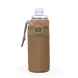 NEW canvas  Hunting Military MOLLE Tactical Water Bottle Kettle Pouch Bag Case Travel
