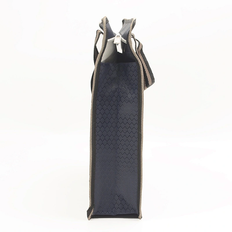 Hot Selling Oxford Cloth Handbag File Bag Conference Bag Briefcase with two zippers