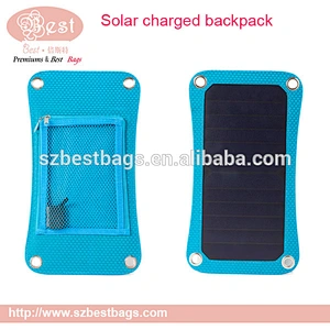 cheap smart solar chargeable backpack