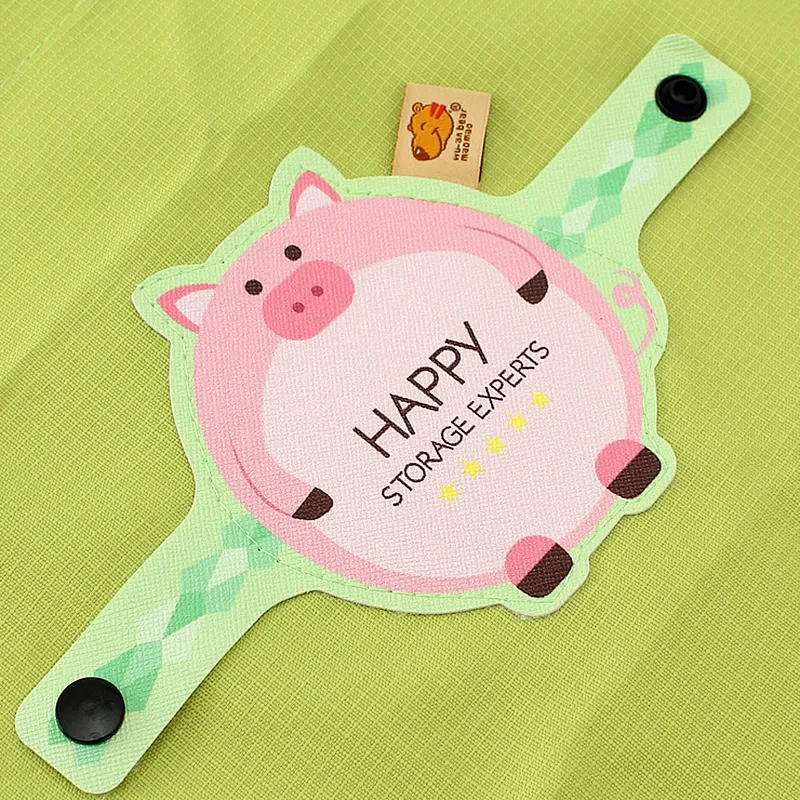 Funny colored expandable nylon foldable reusable t-shirt shopping bags with logo